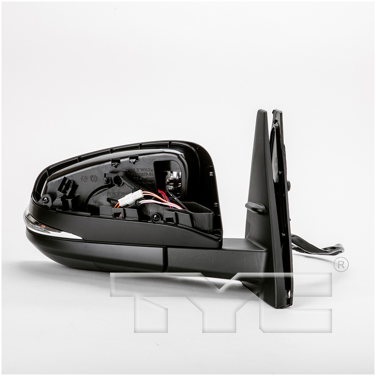 TYC Outside Mirror & Glass Assembly 5320551