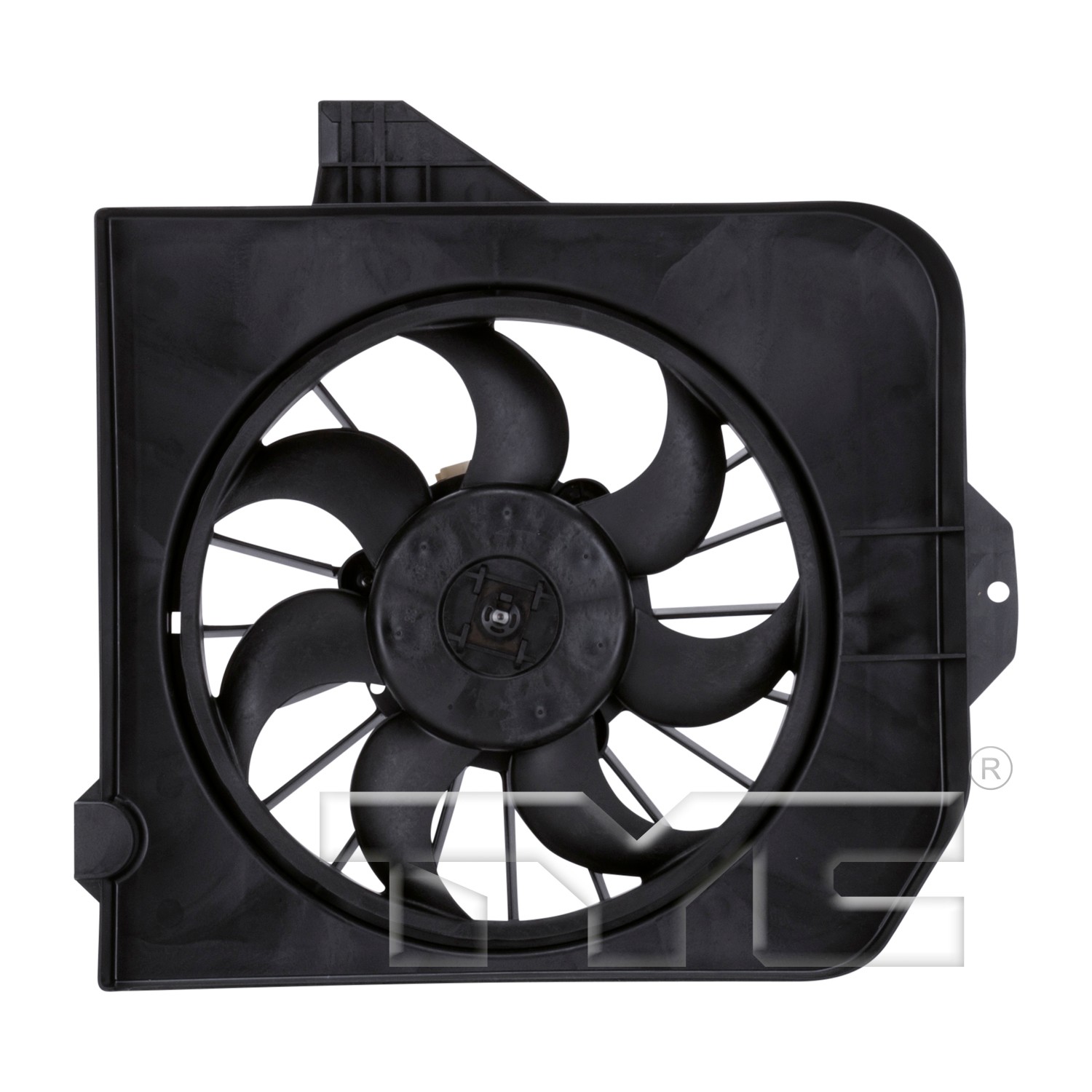 TYC A/C Condenser Fan Assembly 610390