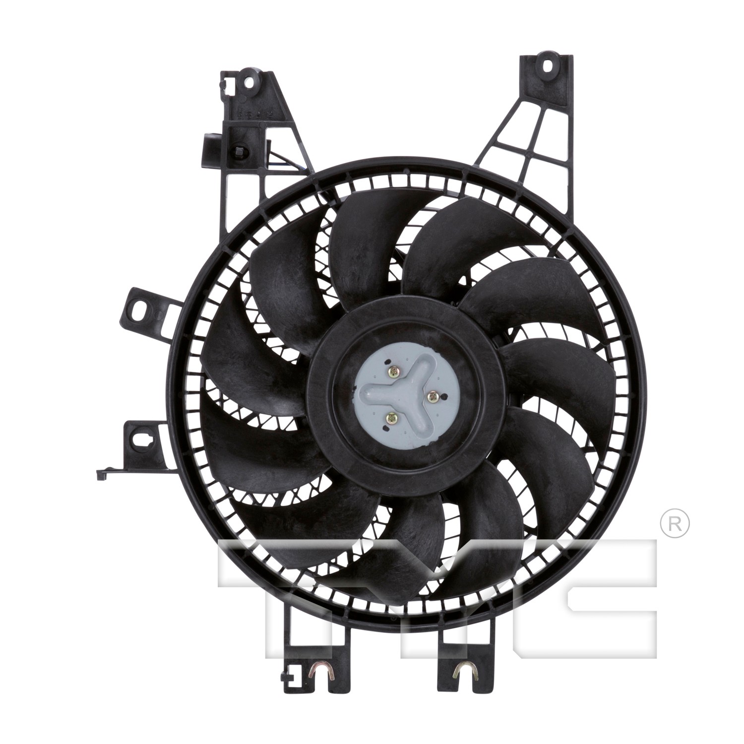 TYC A/C Condenser Fan Assembly 610790
