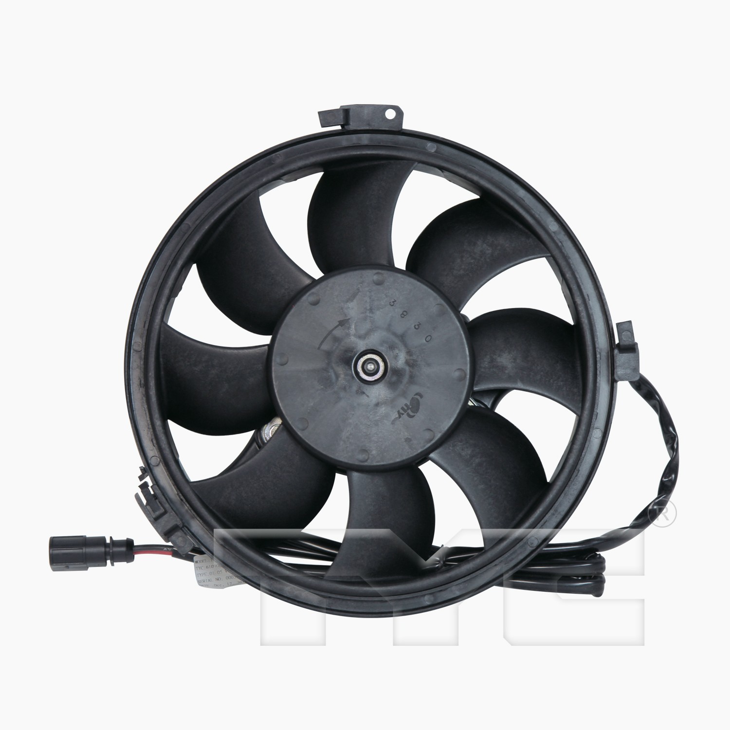 TYC A/C Condenser Fan Assembly 610900