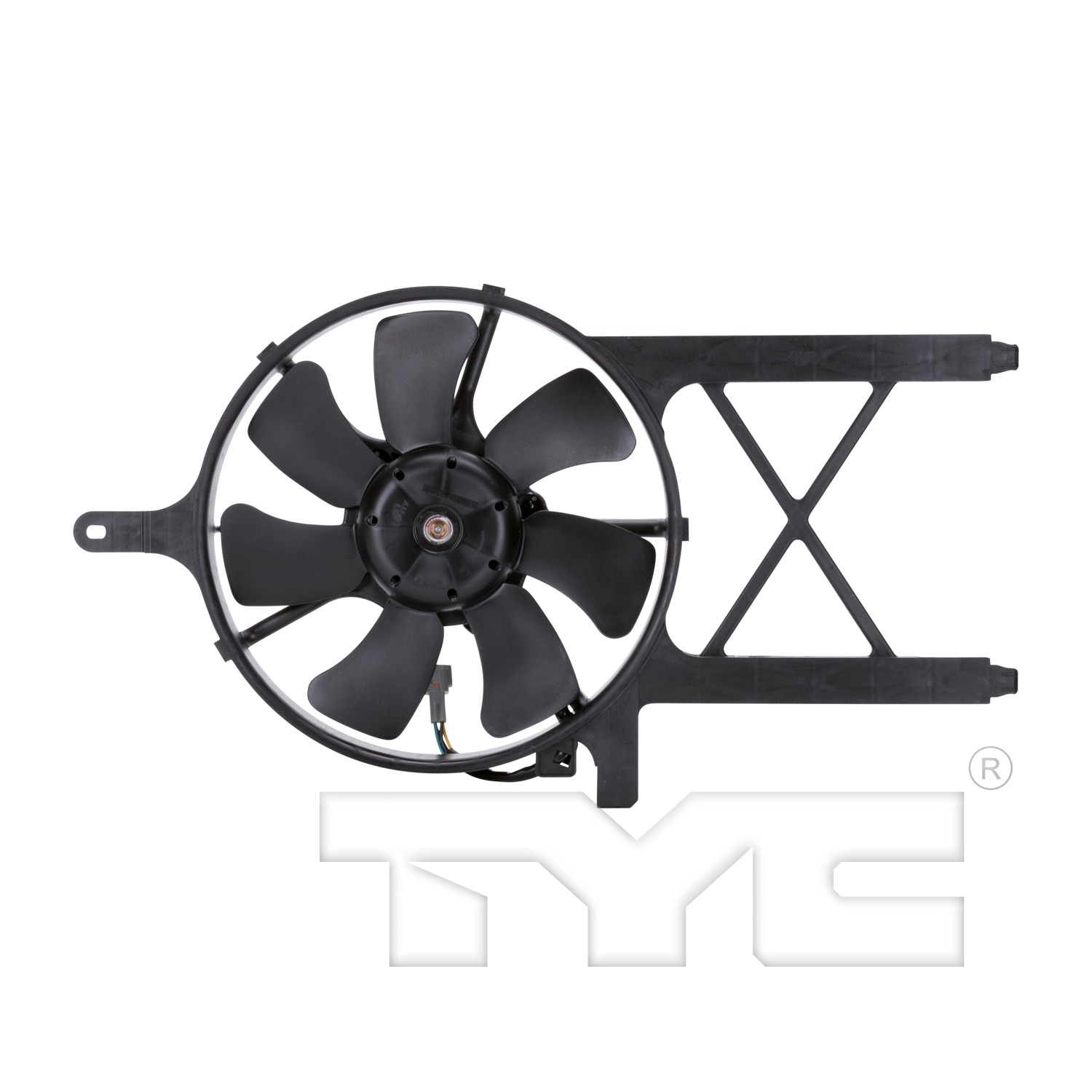 TYC A/C Condenser Fan Assembly 610960