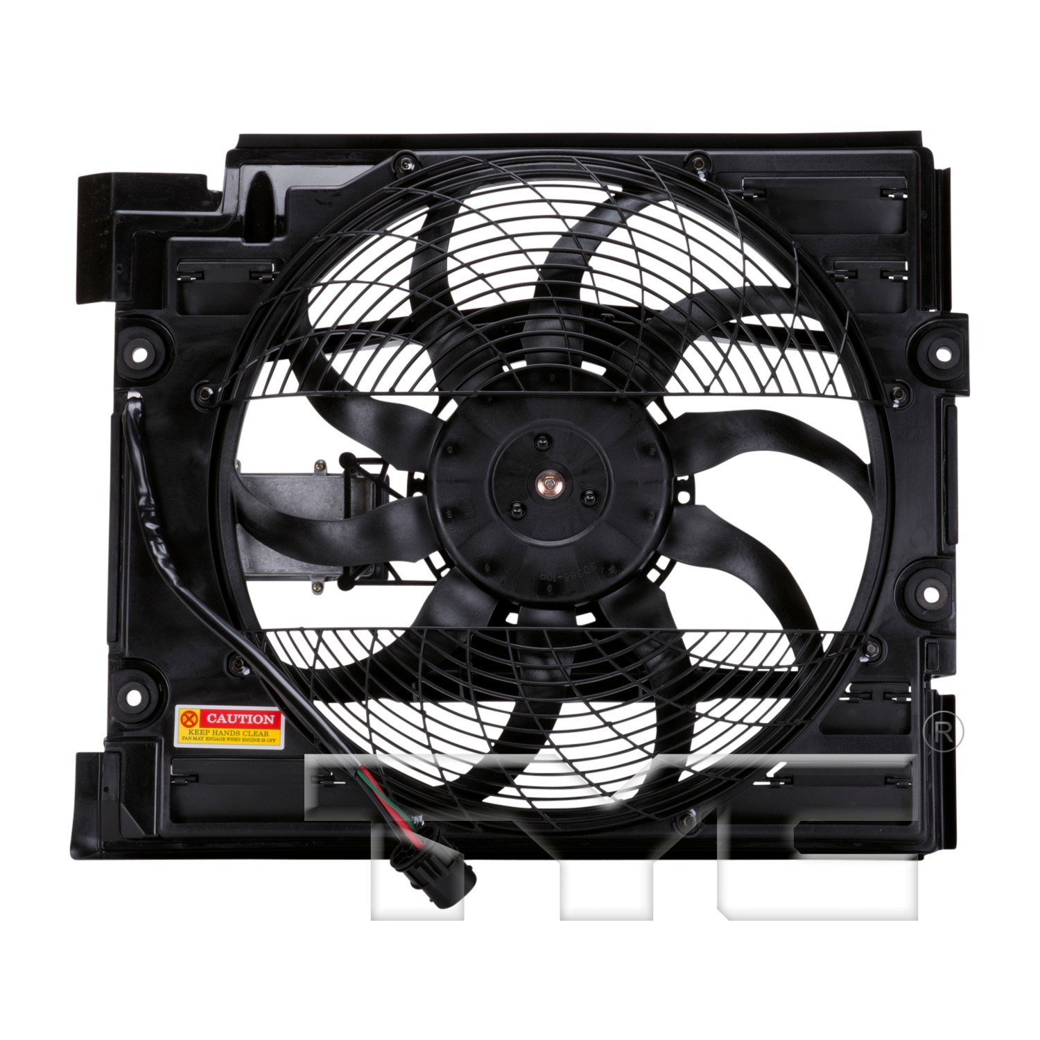 TYC A/C Condenser Fan Assembly 611240
