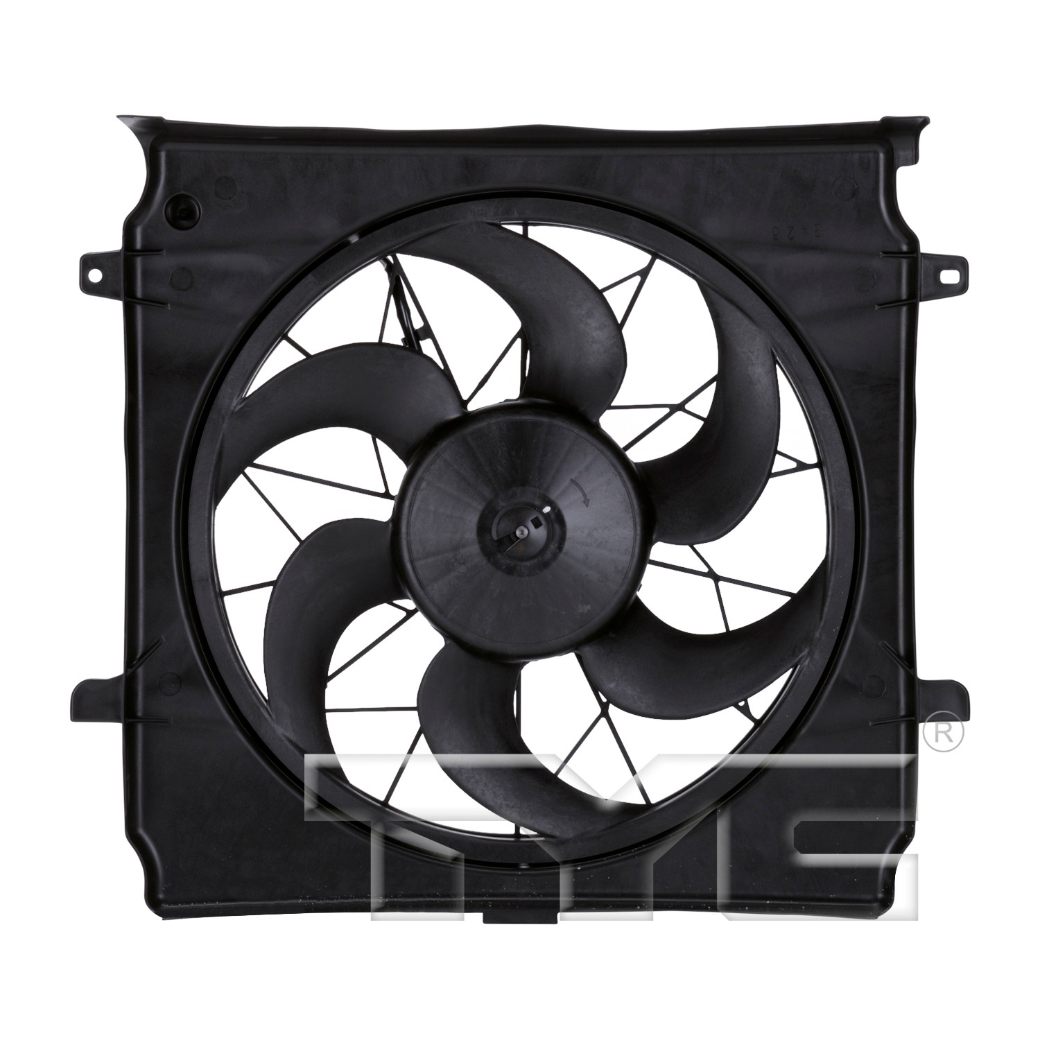 TYC Radiator Fan Assembly 620520