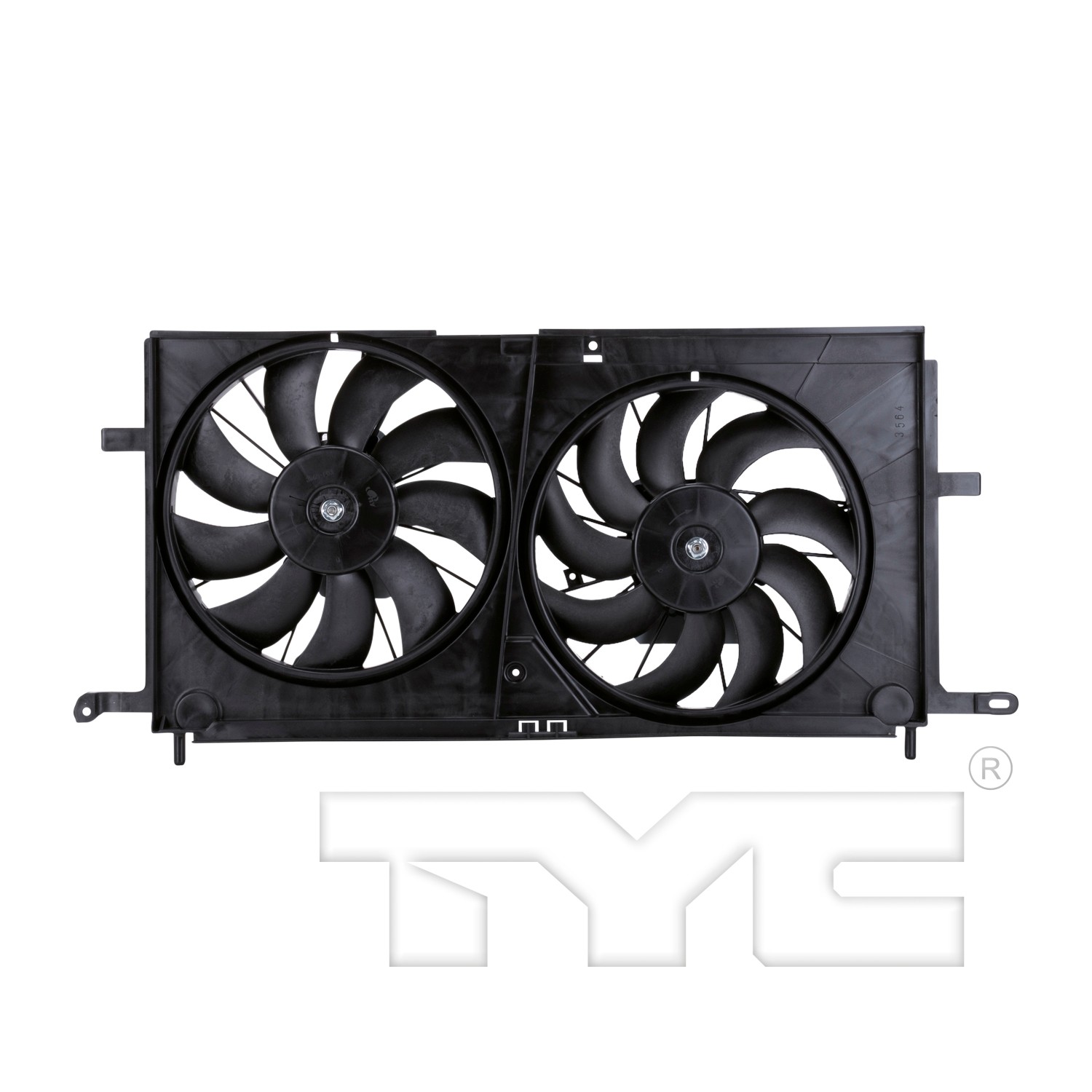 TYC Radiator Fan Assembly 620780