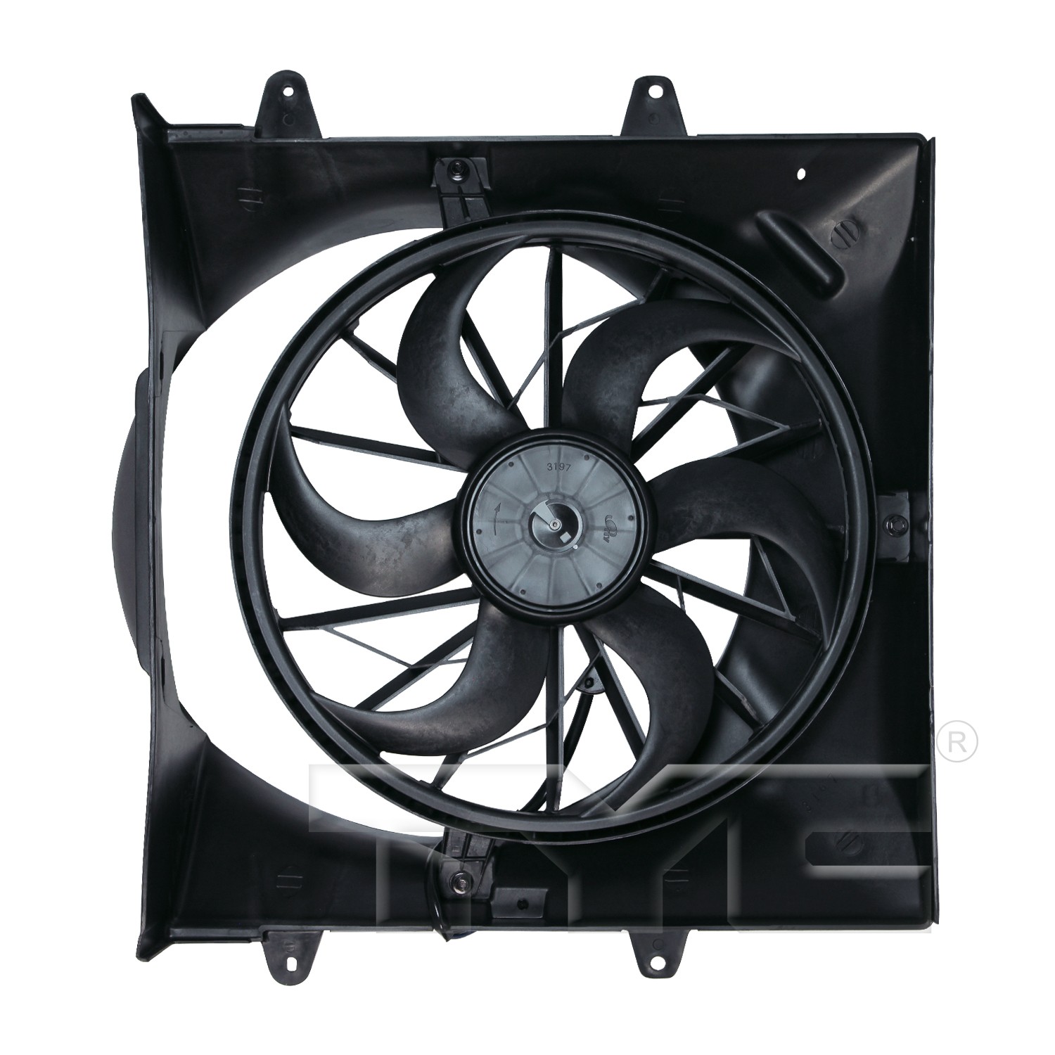 TYC Radiator Fan Assembly 621130