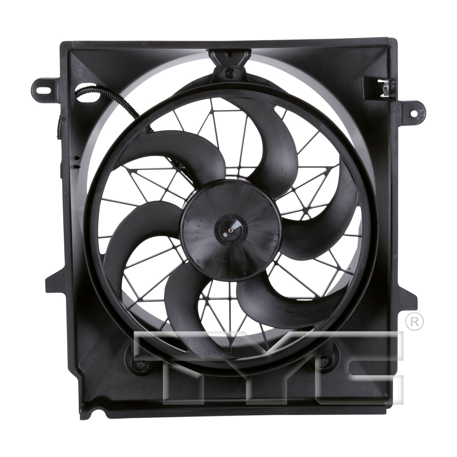 TYC Radiator Fan Assembly 621550