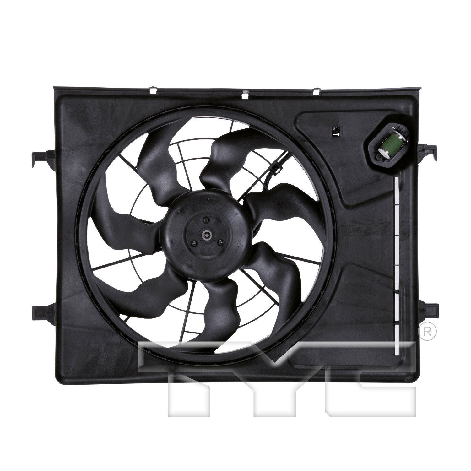 TYC Radiator Fan Assembly 621710