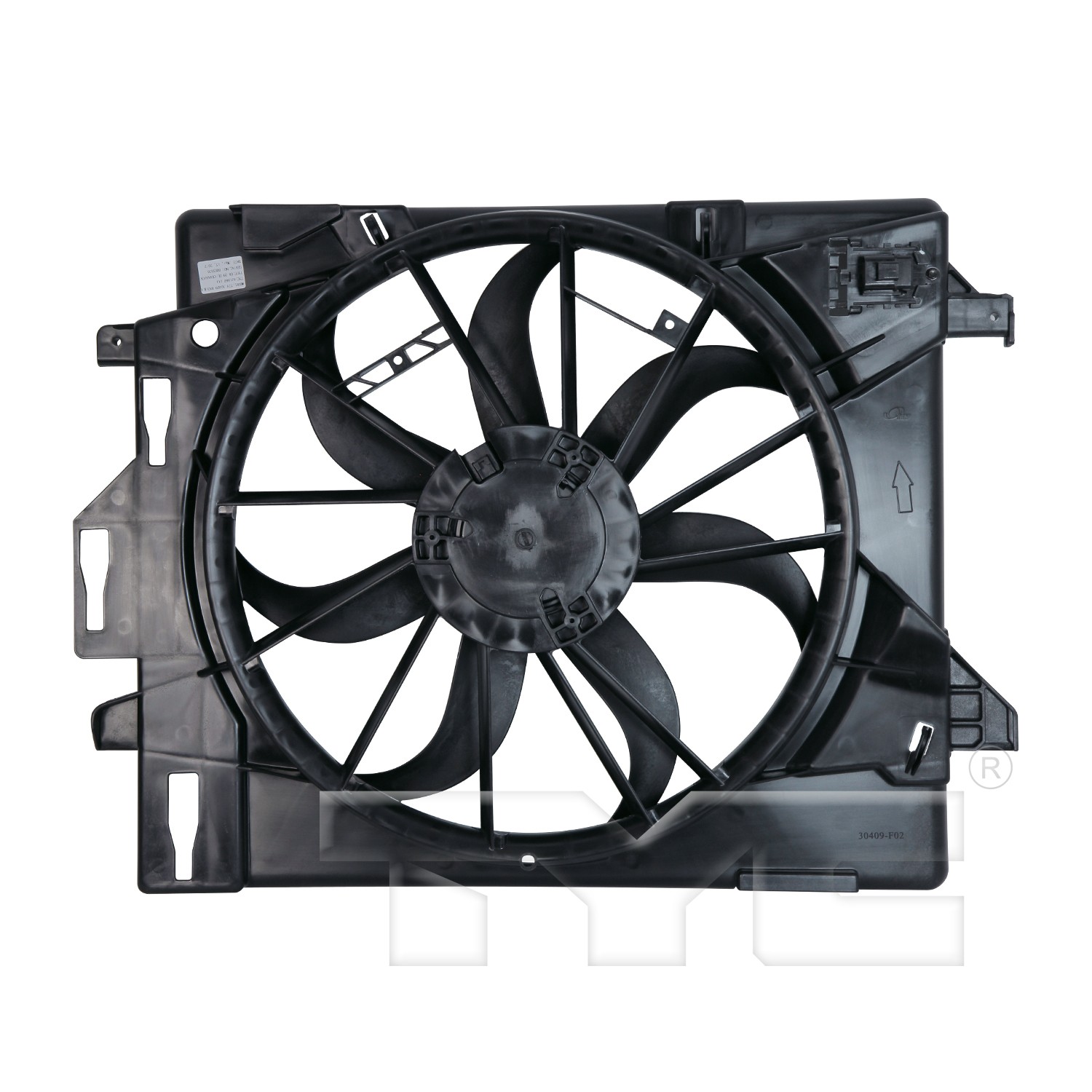 TYC Radiator Fan Assembly 621860
