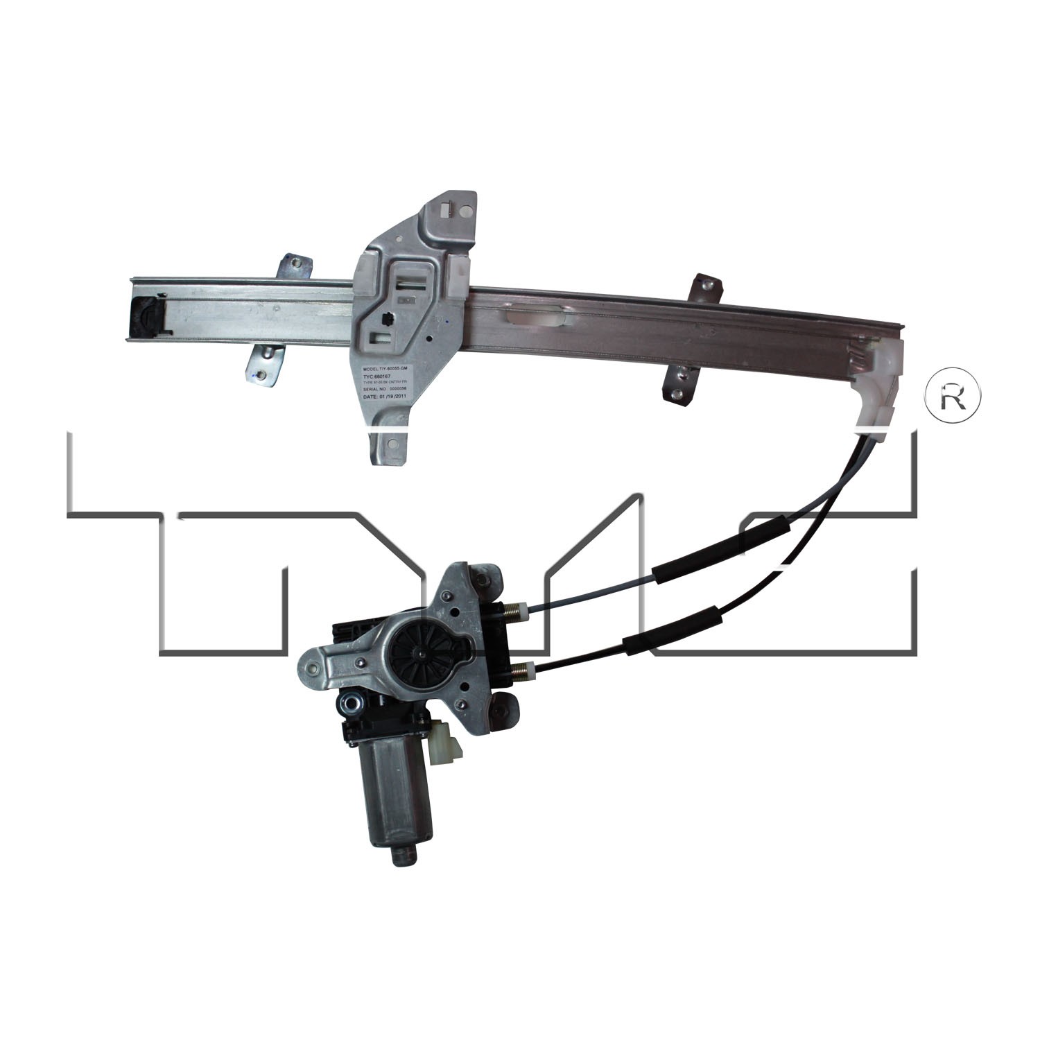 TYC Window Regulator & Motor Assembly 660167