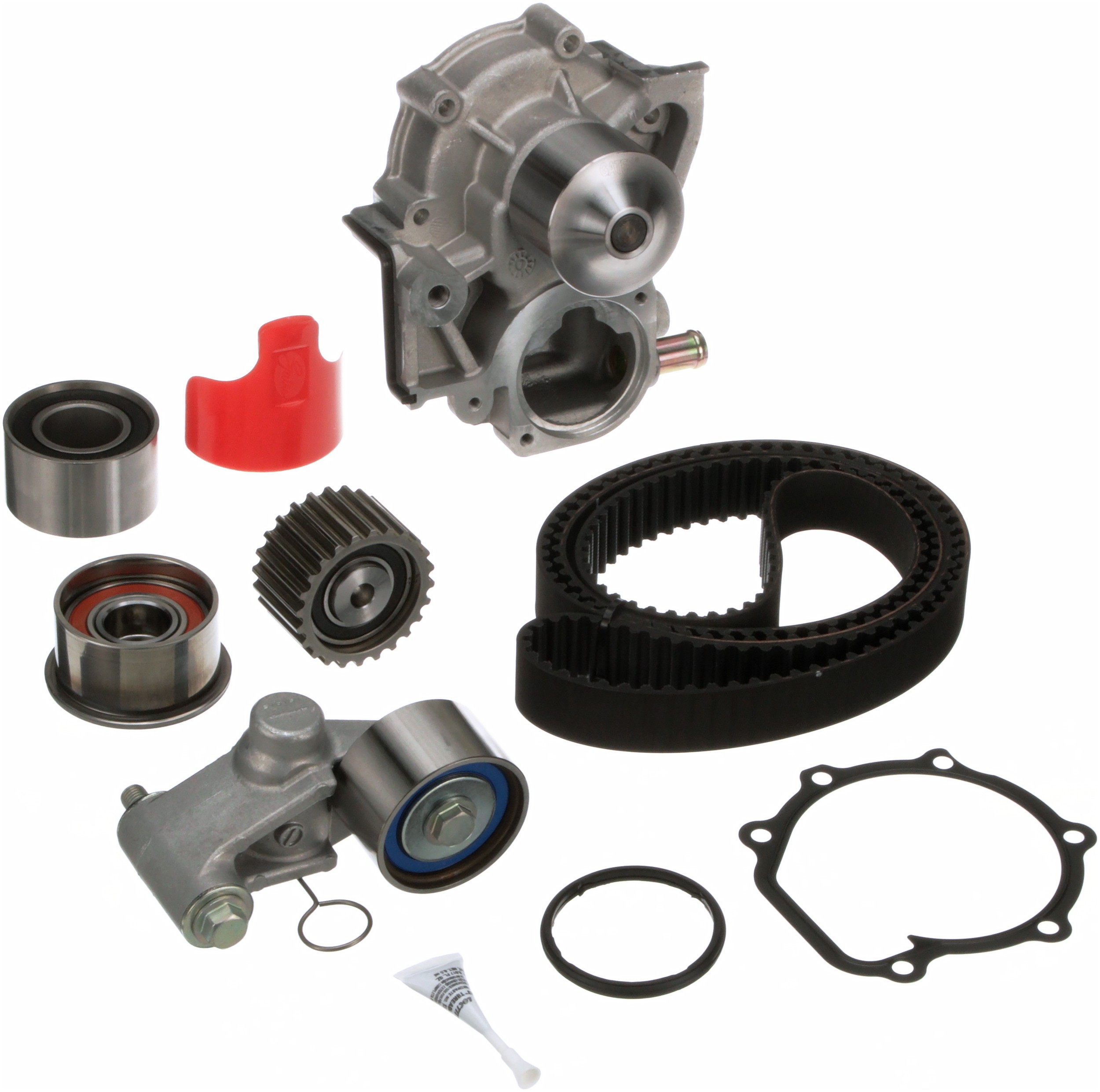 GATES Timing Belt, Water Pump & Component Kit TCKWP304AN