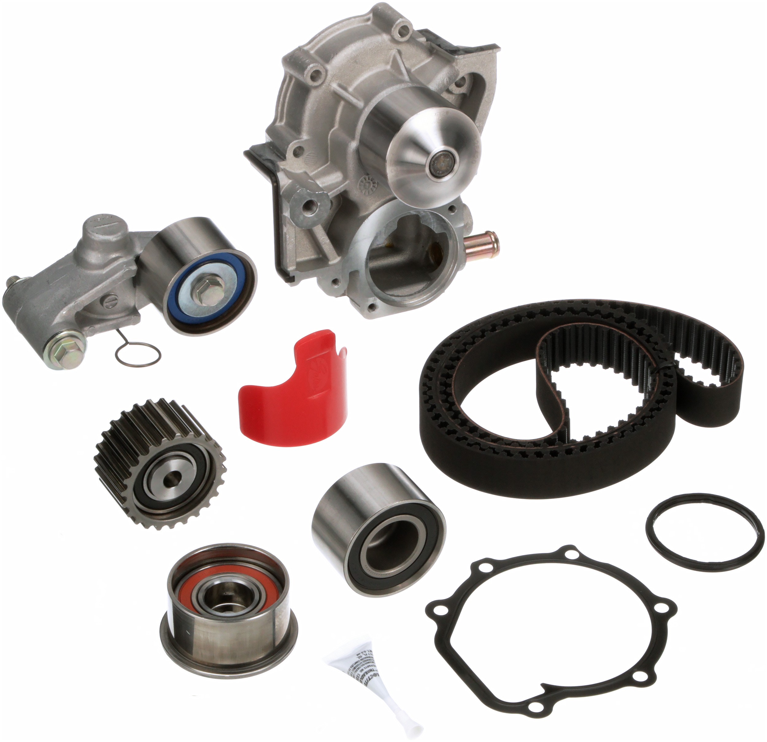 GATES Timing Belt, Water Pump & Component Kit TCKWP307AN