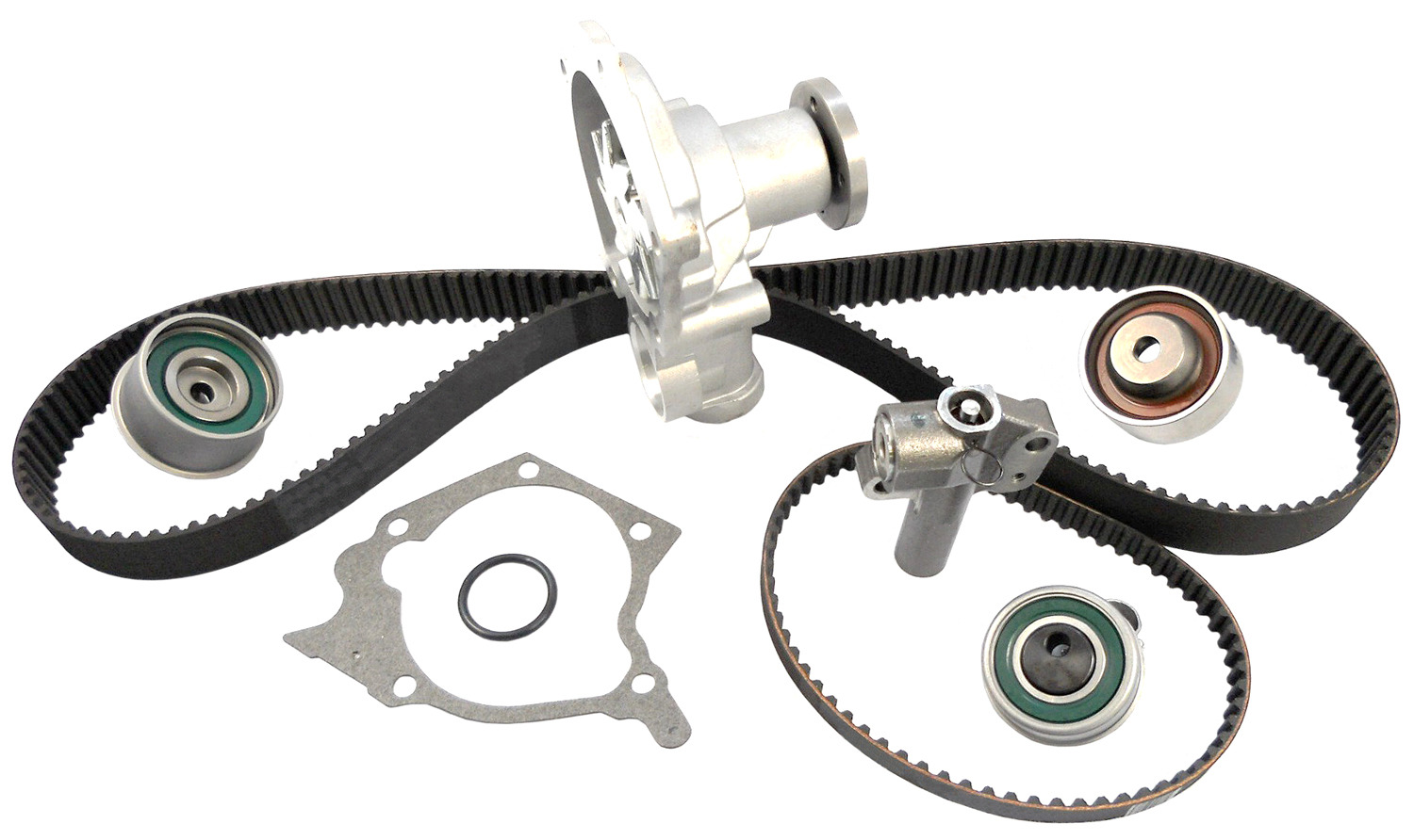 GATES Timing Belt, Water Pump & Component Kit TCKWP313