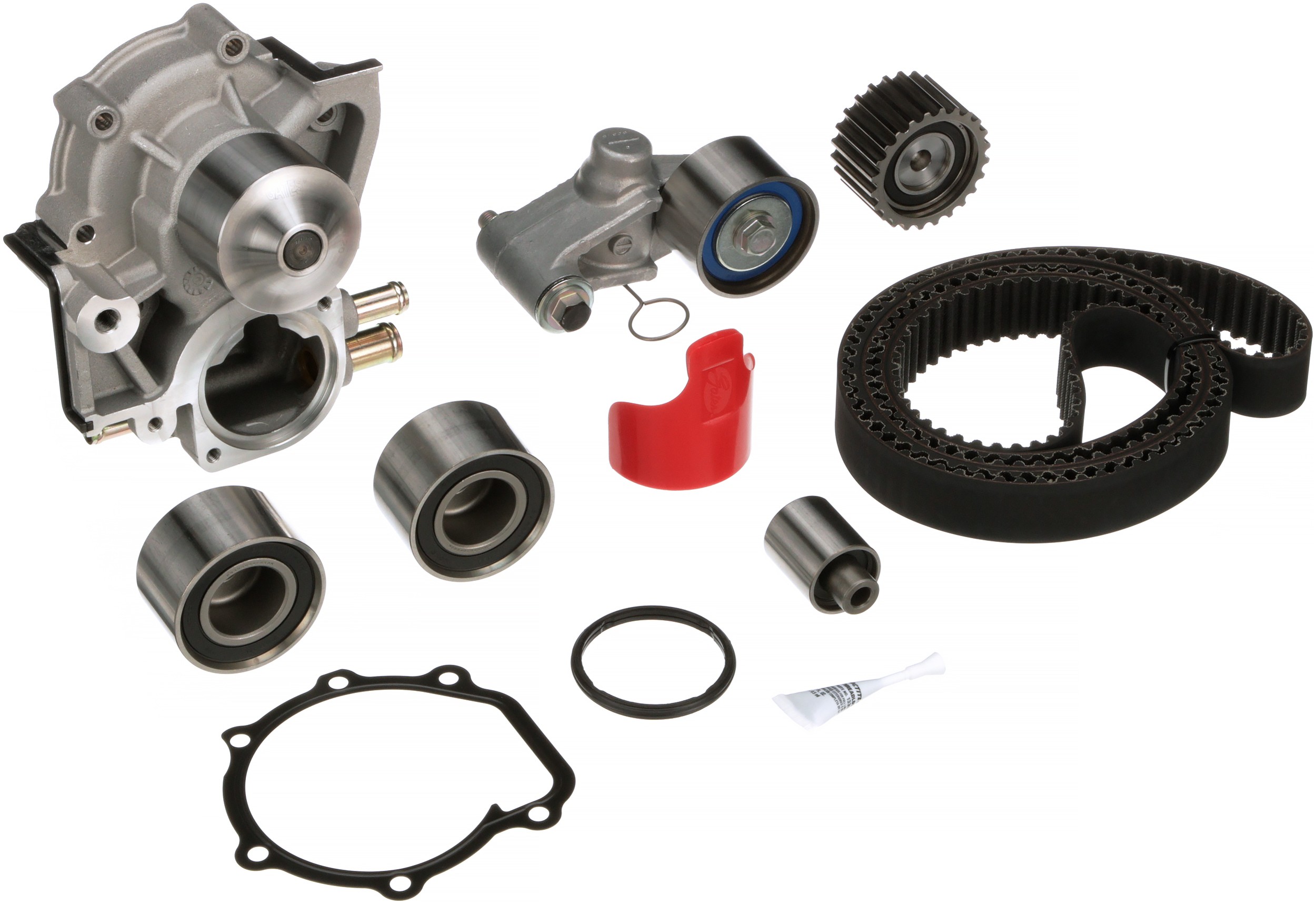 GATES Timing Belt, Water Pump & Component Kit TCKWP328DN