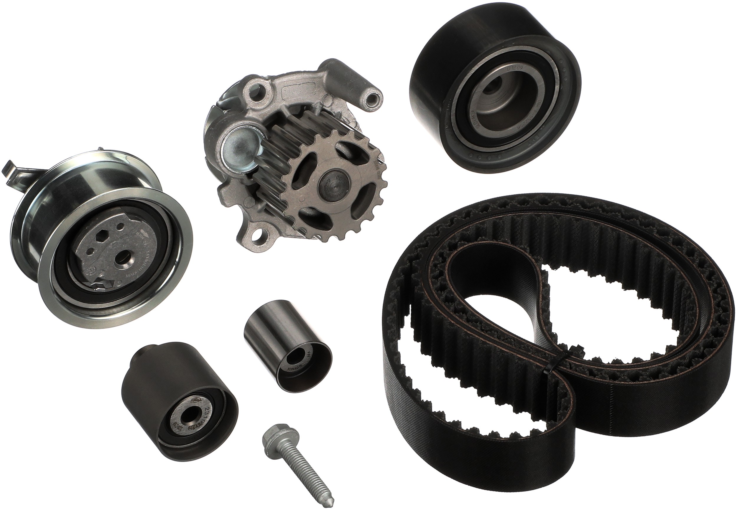 GATES Timing Belt, Water Pump & Component Kit TCKWP342M