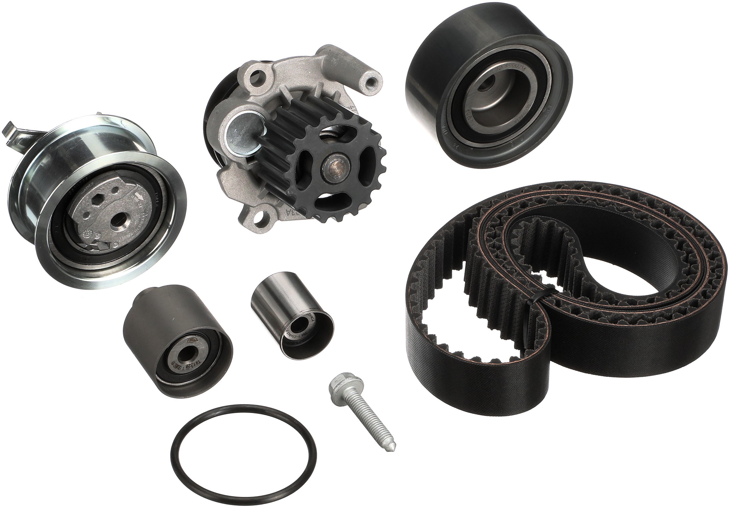 GATES Timing Belt, Water Pump & Component Kit TCKWP342