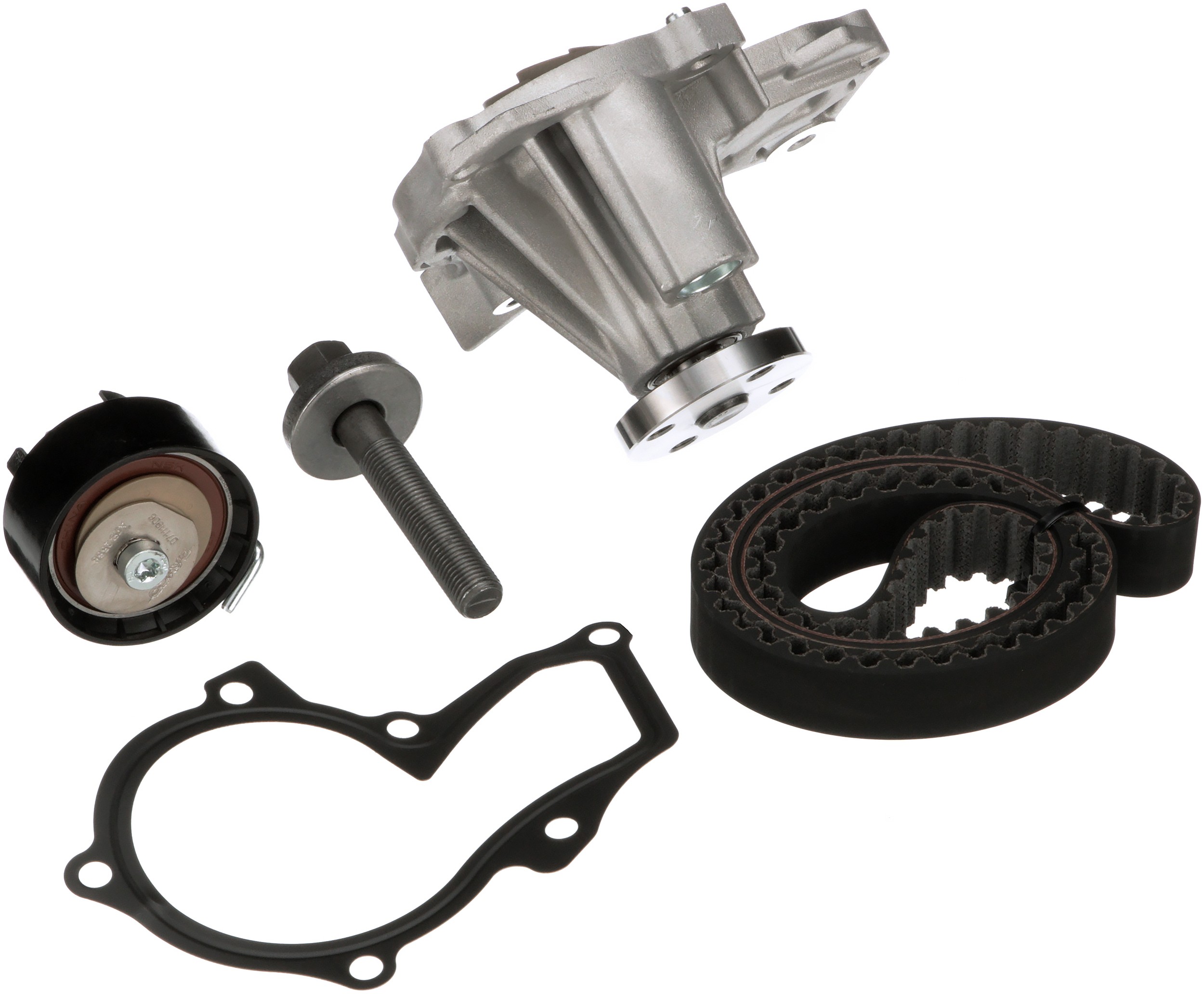 GATES Timing Belt, Water Pump & Component Kit TCKWP343A