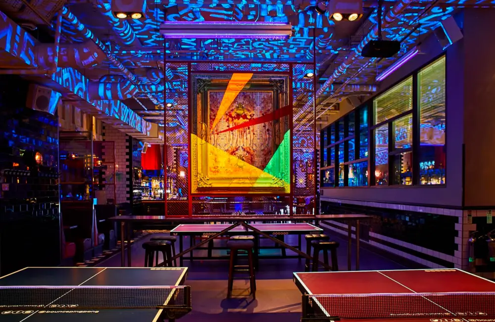 Bounce Games Day, Farringdon, Islington, London, UK