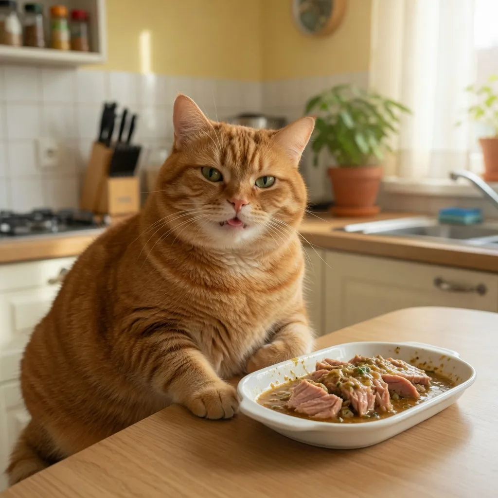 Хапки в сос за котки с риба тон, 100 г (примерен продукт)