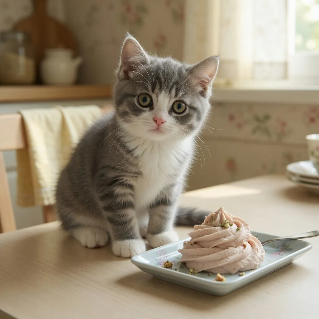 Мокър мус за котенца с пуешко, 100 г (примерен продукт)