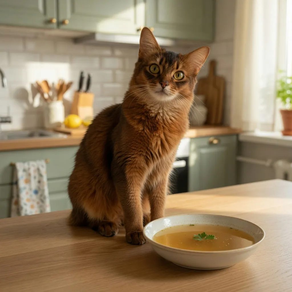 Бульон за котки с пиле, 140 мл (примерен продукт)