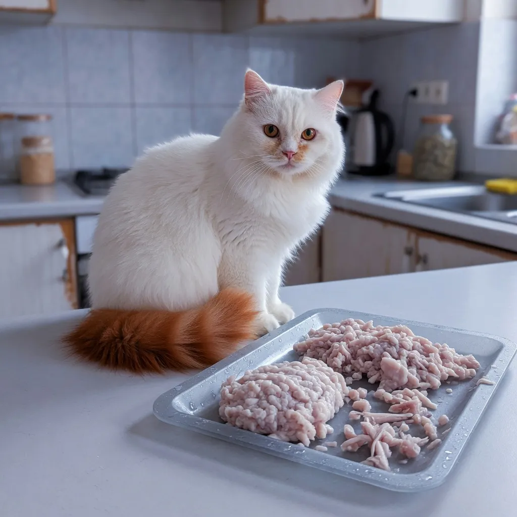 Сурово меню за котки със заешко, 400 г (примерен продукт)