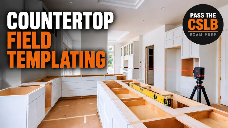 Countertop Templating and Installation Sequencing - Pass The CSLB episode thumbnail