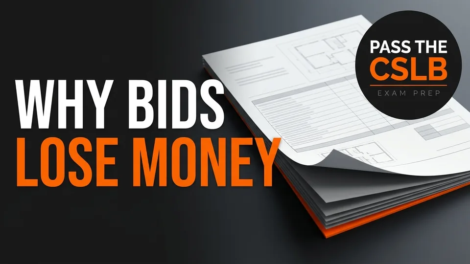 Indirect Costs, Overhead, Profit, Allowances, and Contingency - Pass The CSLB episode thumbnail