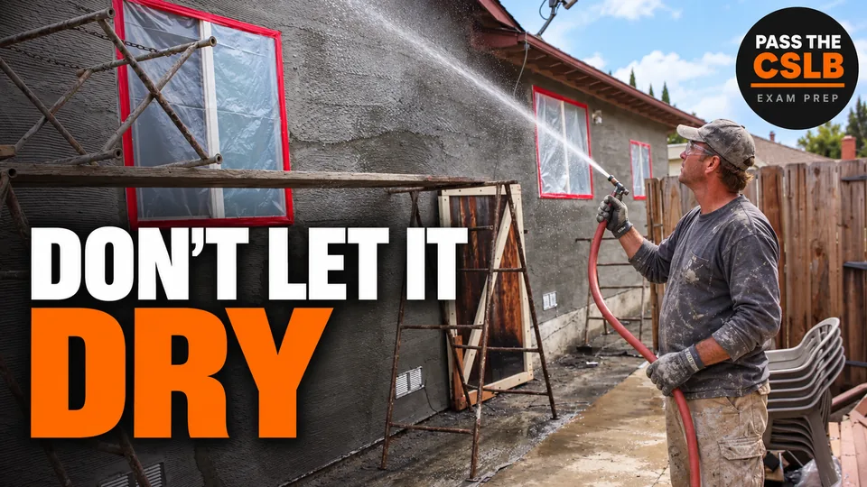 Plaster Curing and Environmental Controls - Pass The CSLB episode thumbnail