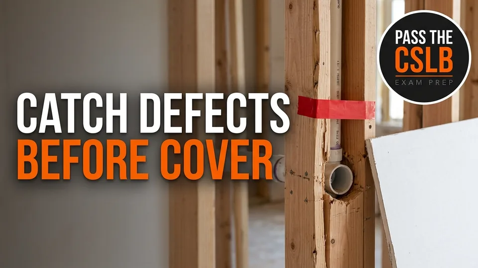 Recognizing Active Construction Defects in the Field - Pass The CSLB episode thumbnail