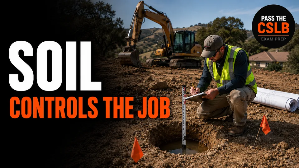 Septic, Percolation Testing, and When a Specialist Controls the Answer - Pass The CSLB episode thumbnail