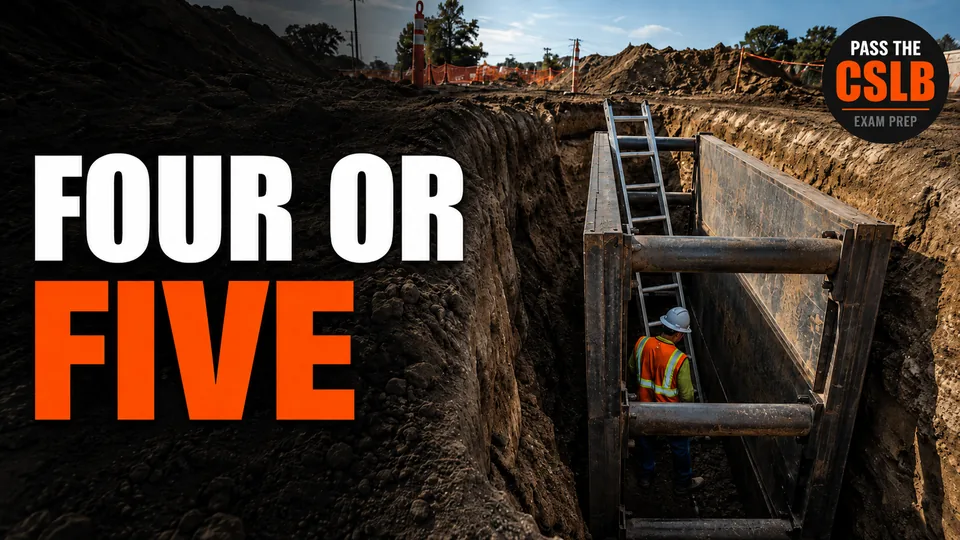 Trenching Safety and Protective Systems - Pass The CSLB episode thumbnail