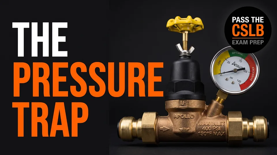 Water Pressure, PRVs, Backflow, and Cross-Connection Awareness - Pass The CSLB episode thumbnail