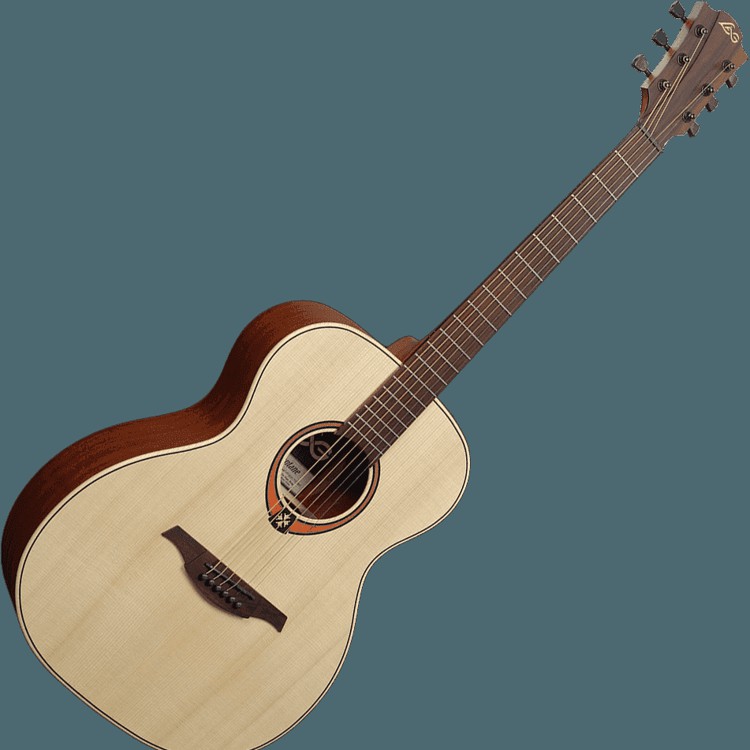 Guitare Folk LAG T70A (table massive) + Housse