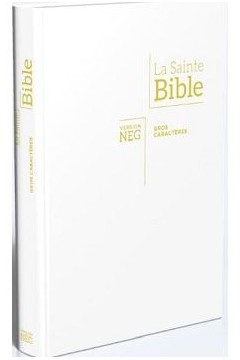 Bible gros caract res NEG 1979 pass Culture