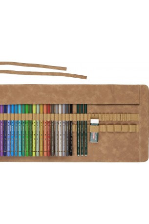 Coffret métal de crayons de couleurs Polychromos