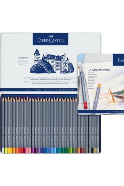 FABER CASTELL - Trousse 30 Crayons de couleur