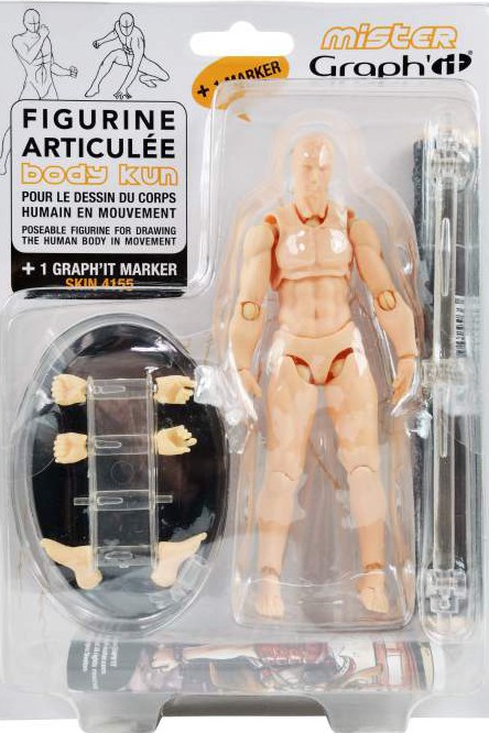 Feutres Couleurs Métalliques Lot De 10 - Body Kun Figurine