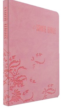 Bible Segond 1910 - Pu duo fuchsia - rose pale - par SEGOND 1910 BIBLE -  Editeur ESAIE 55