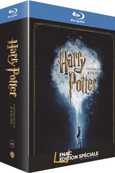 Harry Potter à l'école des sorciers en Blu Ray : Harry Potter L'intégrale  des 8 films Edition spéciale Fnac Blu-ray - AlloCiné