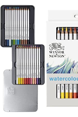 Coffret Crayons de Couleur - Winsor & Newton Studio Collection - 50 Pièces