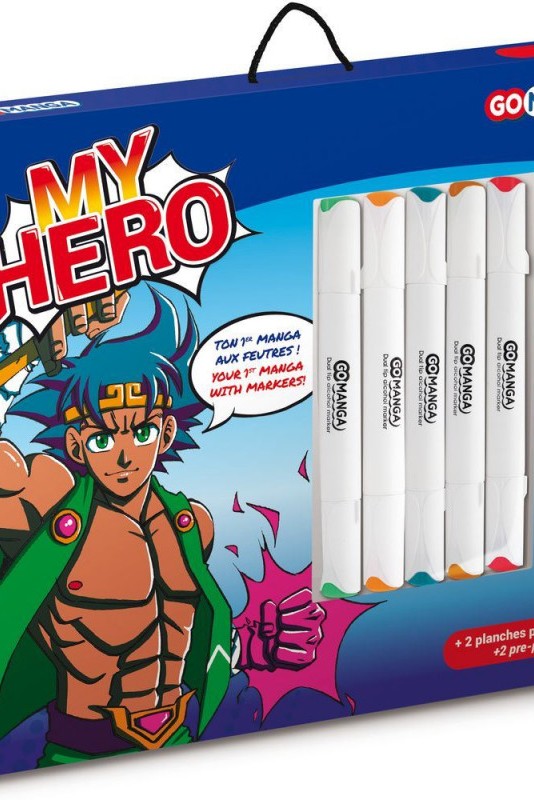 Kit Dessin Manga Go Manga My Hero Kyo - Go manga référence GM42512