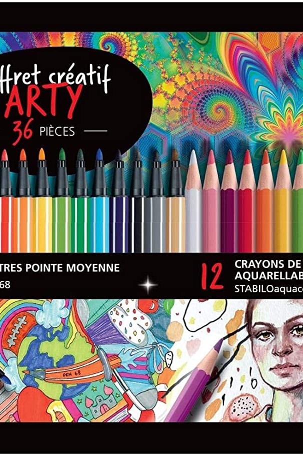 Coffret Créatif 36 pièces Stabilo Arty