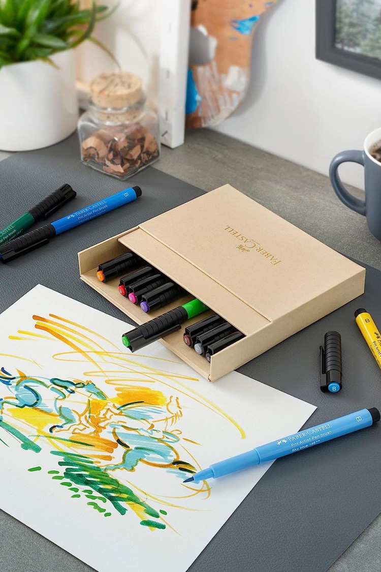 Faber Castell Pitt Artist Pen Brush - Studio Box - coffret en