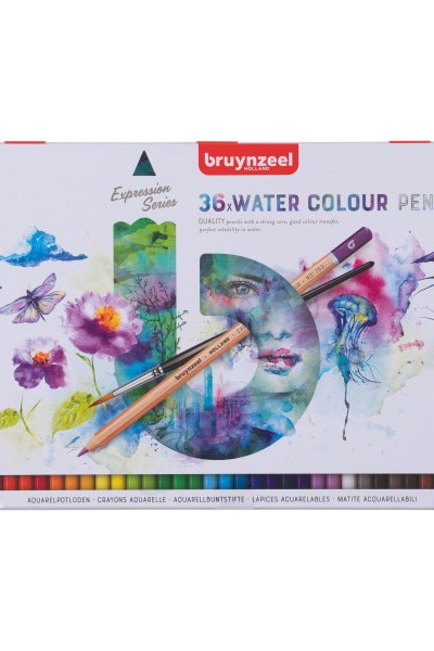 CRAYON DE COULEUR Aquarellable,96 Kit Dessin Crayons De Couleurs