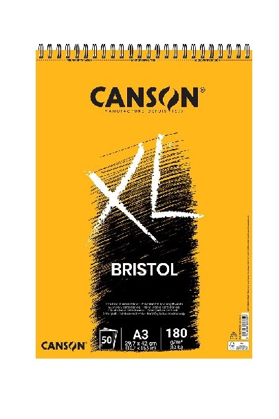 CANSON – Bloc A4 spiralé XL Dessin recyclé 160g