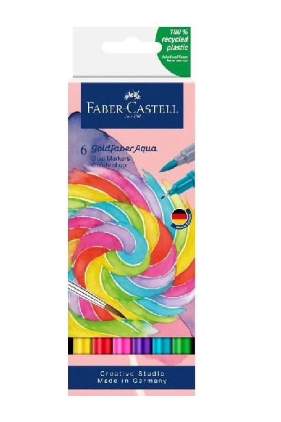 Feutre Pitt métallique Faber-Castell - Creastore