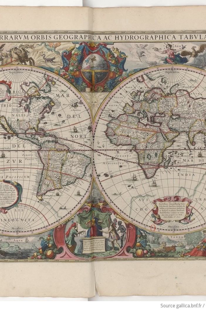 Histoire de la cartographie : autour de l’atlas de Mercator 