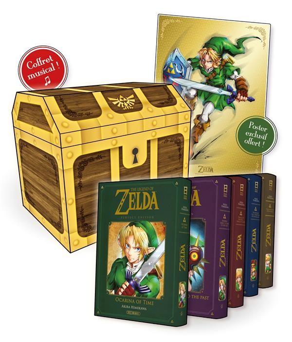 The legend of Zelda - perfect edition : coffret Intégrale Tomes 1 à 5