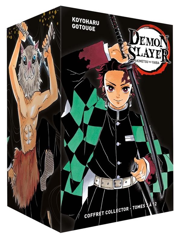 Coffret Demon Slayer T01 à T06