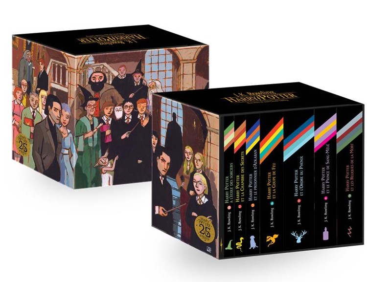 Coffret Harry Potter 8 films + puzzle 3D Magicobus